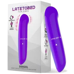 LATETOBED Stimulateur de clitoris Denzel 13 x 2.8cm Violet